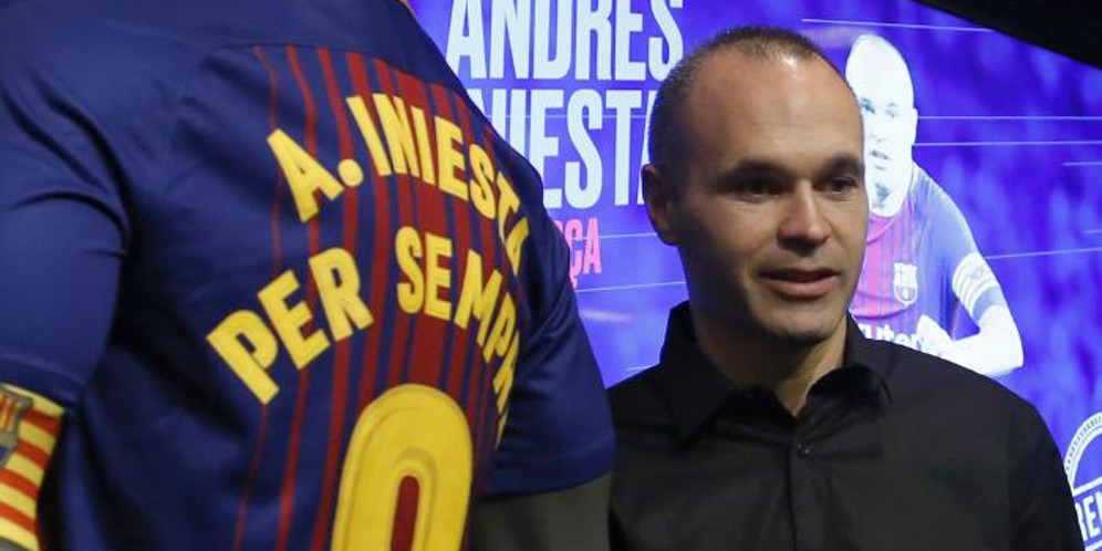 Iniesta Resmi Teken Kontrak Seumur Hidup Di Barca!